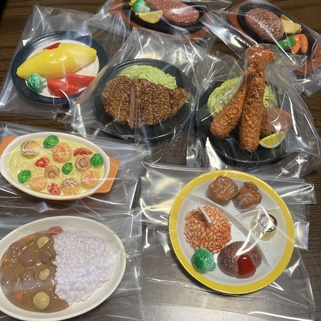 Miniature Food Samples 24 Pieces Bulk Eikoh 65