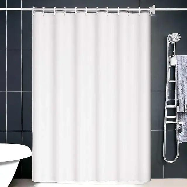 Earnhardt Shower Curtain - 180x180cm Waterproof Polyester, Anti-Mould