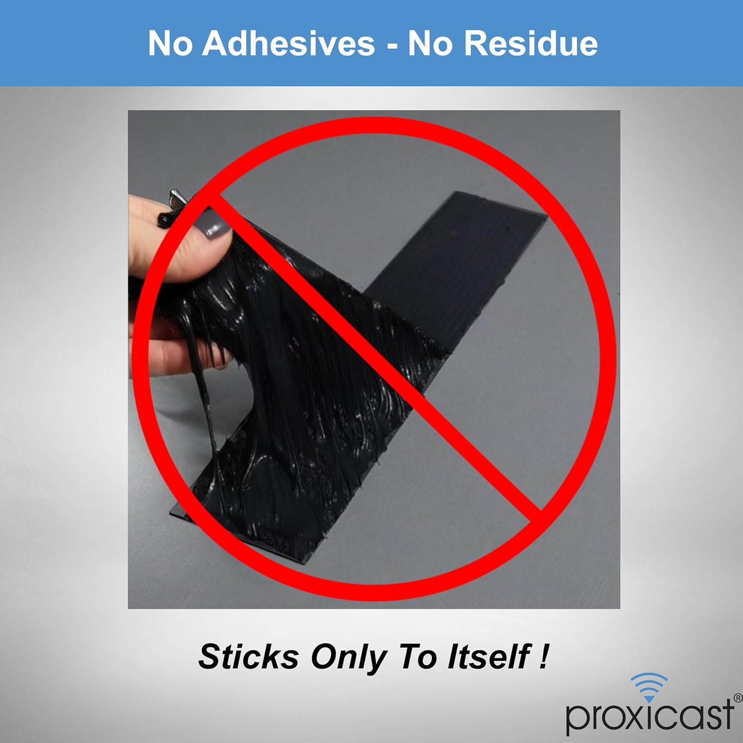 Proxicast Pro-Grade Extra Strong 30mil Weatherproof Self-Fusing Silicone Rubber Sealing Tape For Outdoor Antenna Coax & Electrical Cables, Hose/Pipe Leaks & Emergency Repairs (1.5" x 15' roll) - Black
