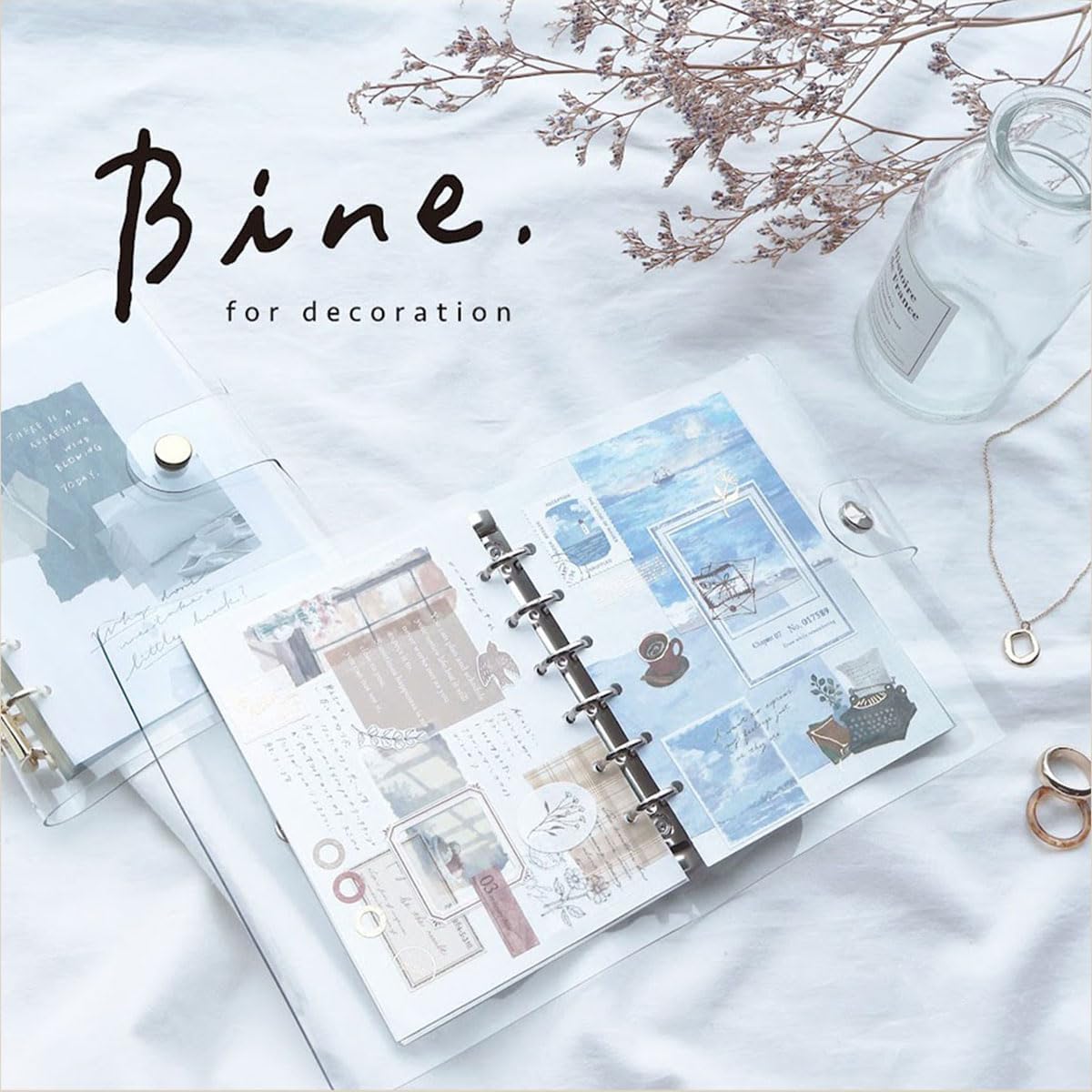 Bine/Bine A6 Clear Binder [Brown] 57988