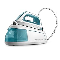 Ufesa Ultimate Care Glide, Ferro da Stiro a Vapore con Caldaia, 2400 W, 5,5 Bar, Colpo di Vapore Massimo 220 g e Costante 90 g, min, Piastra in Ceramica, Cartuccia Anticalcare