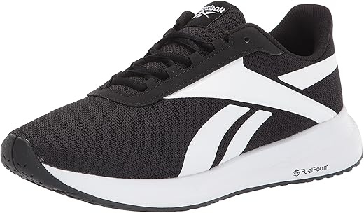 Reebok mens Energen Running Shoe, Black/White, 10.5 US