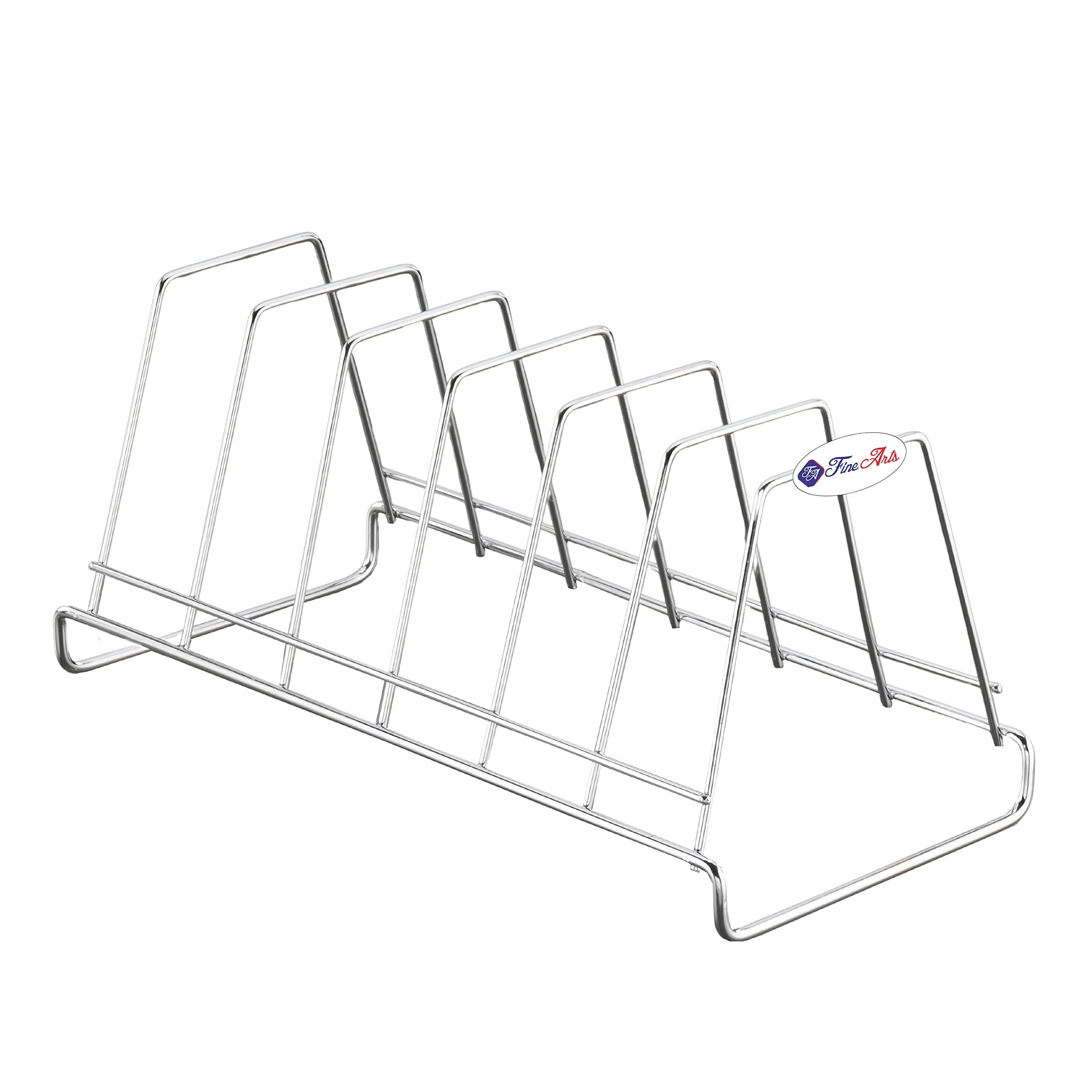 Stainless Steel Plate Stand - Organize Your Kitchen -1