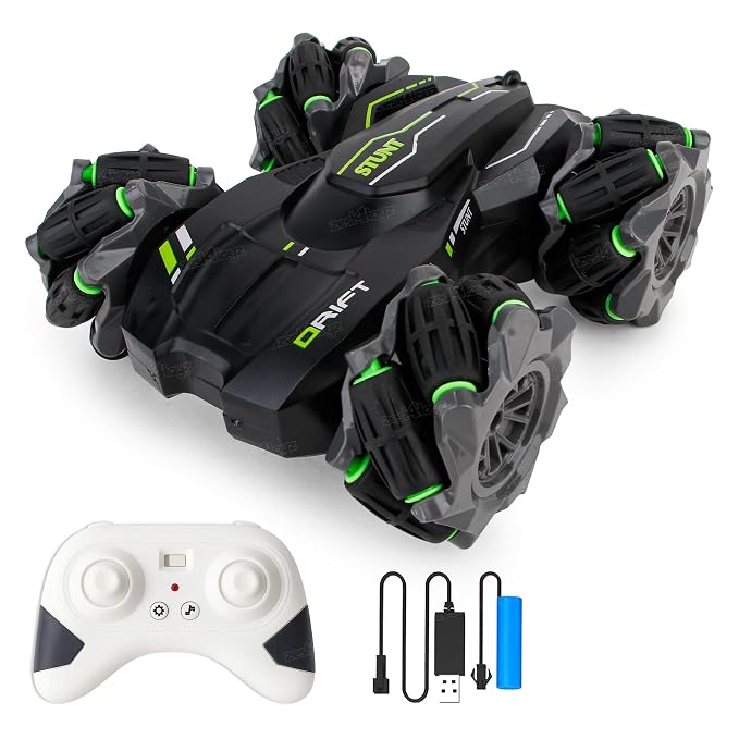Zest 4 Toyz Rechargeable Remote Control Car Toy | 4X4 High Speed Drift RC Car Toy for Kids & Adults | Racing Sports Car | USB Rechargeable RC Car| 35+ Feet Range 2.45GHz Remote | Birthday Gift