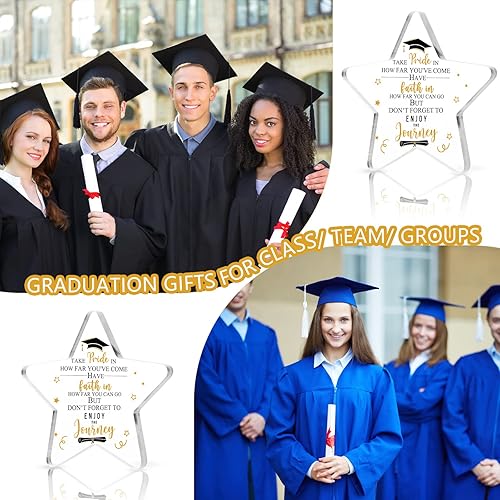 Miniatura 6 de 12 piezas de regalo de graduación 2023, adorno acrílico de recuerdo para ella, él, clase de 2023, escuela secundaria, regalos de graduación