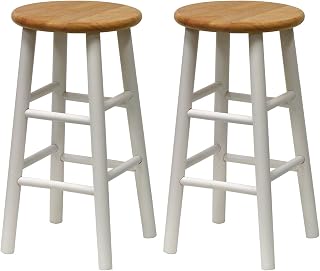 Tabby Stool, White