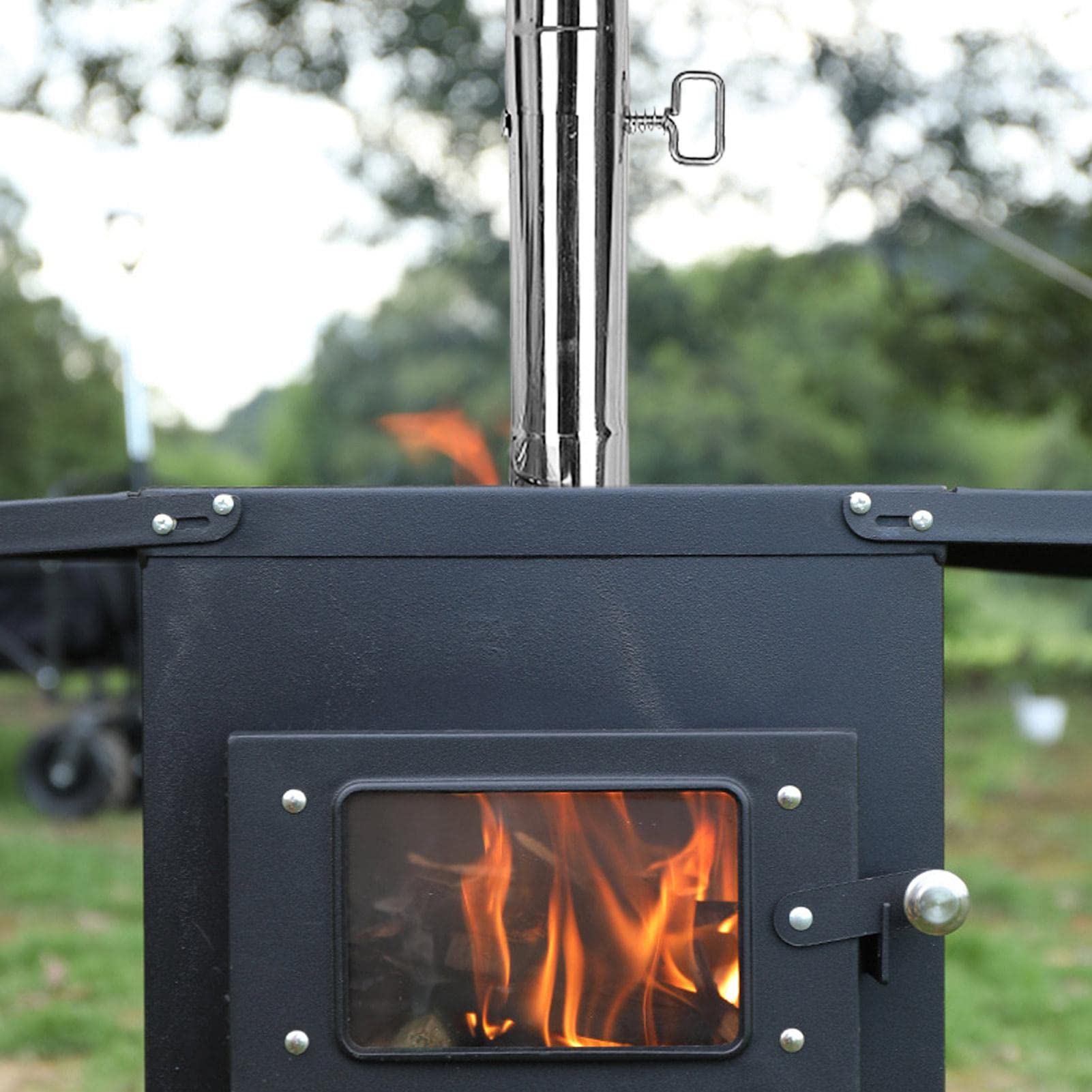 Yangguang Chimney Pipe Made of Stainless Steel - Flue Pipe Chimney  Attachment Stove Knee Stove Pipe Exhaust Pipes, 60 mm Diameter, Extension  Tube for Camping Stoves, Extension Tube for Stoves : Amazon.de: