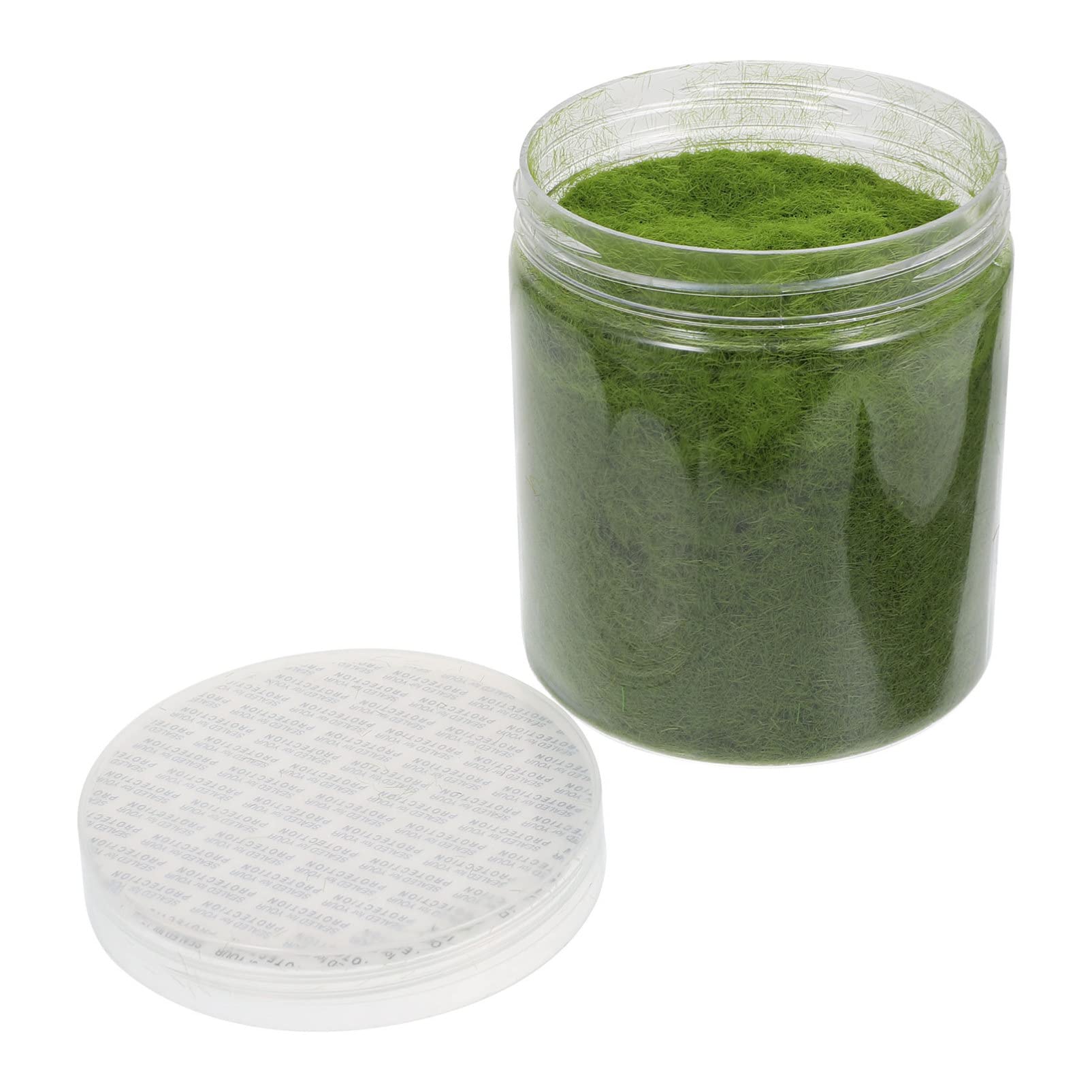 BEBEMOKO Grass Moss for Plants Flocking Fiber Green Easy DIY Artificial Lawn Powder