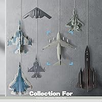 Vista 6 de 1/200 C-17 GlobemasterⅢ Kits de modelo de avión fundido con soporte Transport Metal Airplane Modelo de avión pre-construido del Escuadrón de Ala