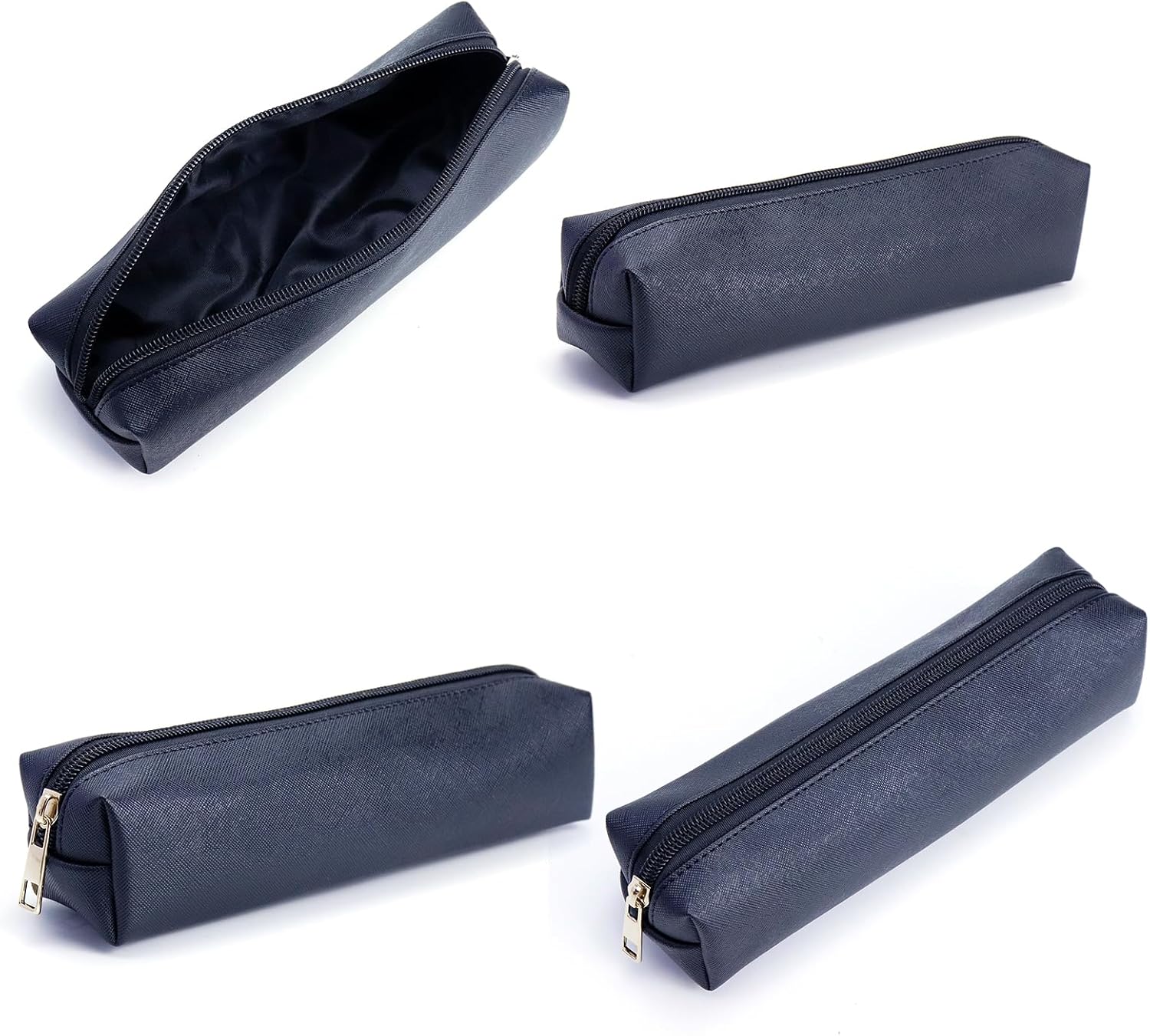 Travel Makeup Bags Set, 3-Piece Large Toiletry Organizer, Multi-Size Cosmetic Bags with Zipper (Black) - Image 7