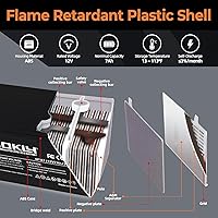 Vista 3 de 12V 7Ah Replacement Battery 6fm7 Rechargeable Sealed Lead Acid Battery SLA AGM Power Source Maintenance Free