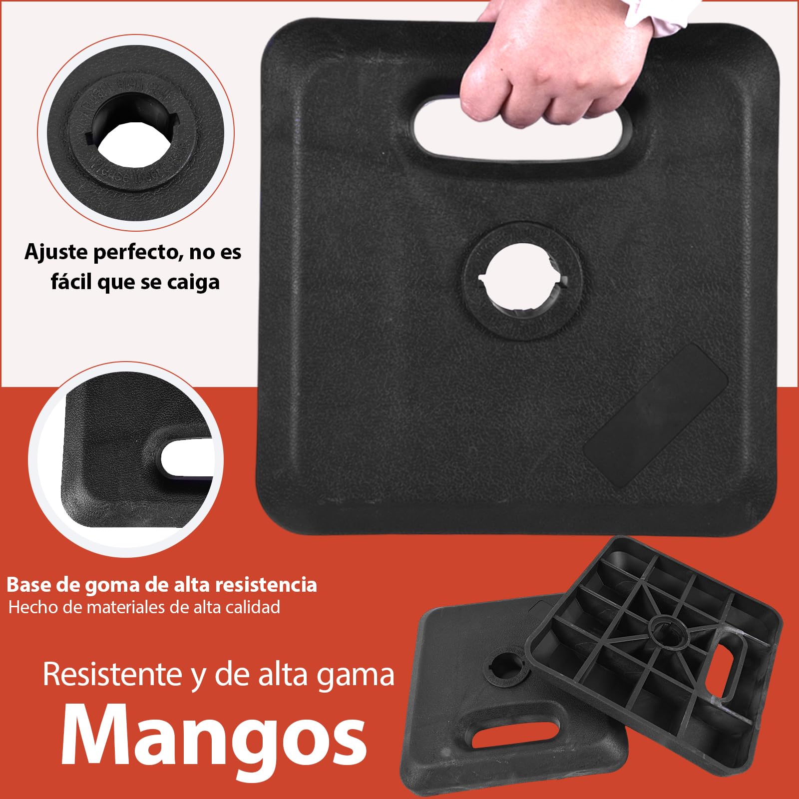 4 Pieza Barrera de Aparcamiento con Cadena,90x28x28 cm, – Postes de tráfico robustos con base estable en Amarillo-negro para obras, seguridad en aparcamientos y control del tráfico. (Amarillo-negro)