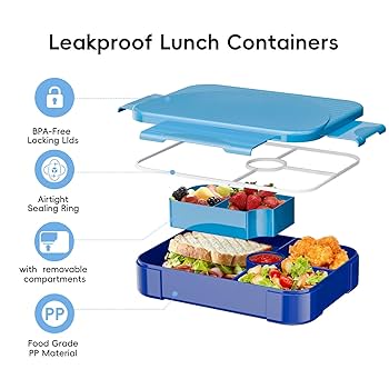 Lunch✨✨ Amazon.com: GreenLunch Bento Stainless Steel Bento Box, BPA