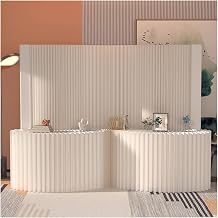 Room Partition Foldable Paper Room Partition, Room Dividers Folding Privacy Screens with Storage Shelf, Home Office Hotel DIY Indoor Decoration Mobile Wall2.2x4m/7.22x13.12ft