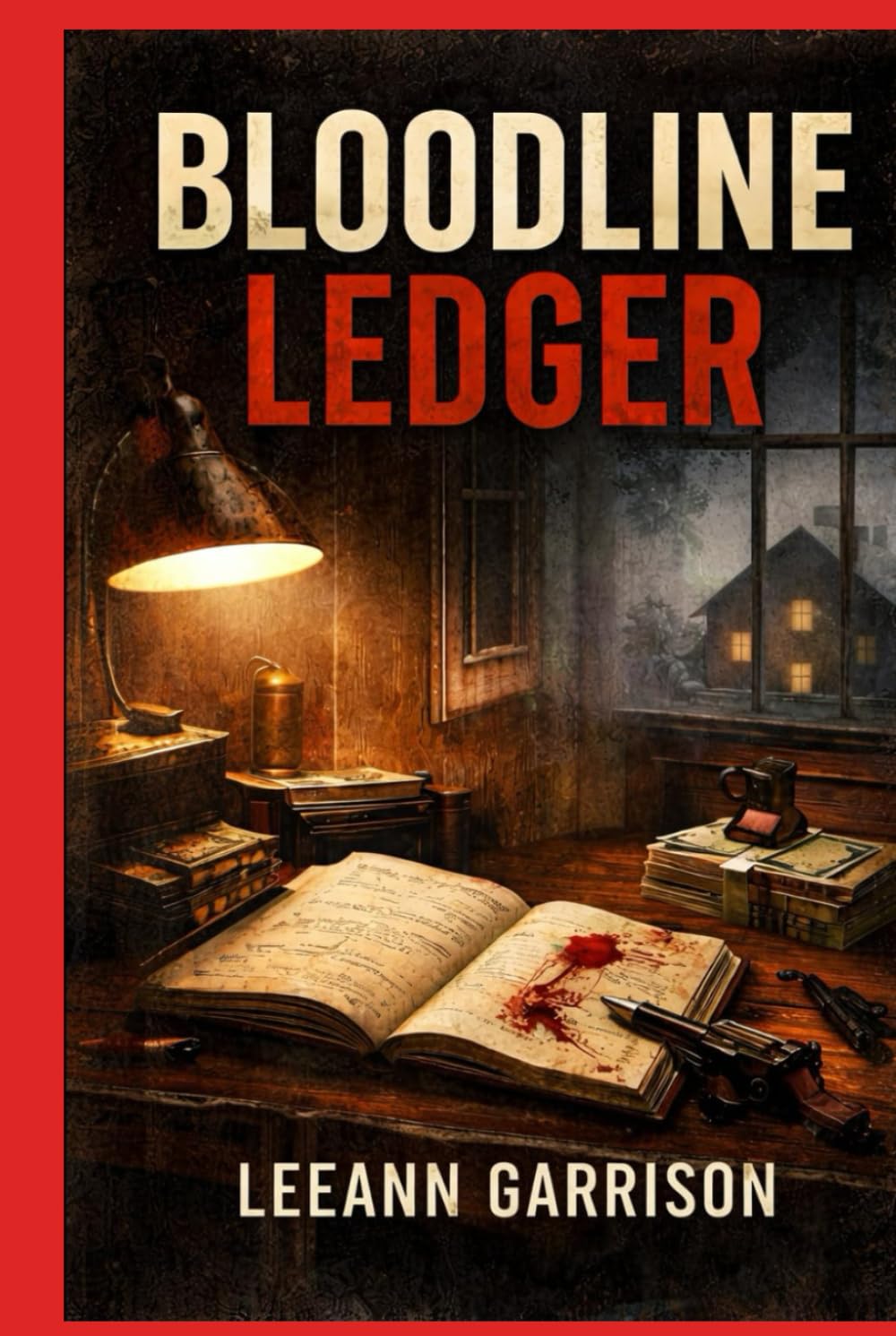 Bloodline Ledger: Fiction-Mystery-Thriller & Suspense-Psychological Crime Drama. [ 6x9 inch Paperback Book, 125 Pages...] Great for Adults,Seniors and Teens