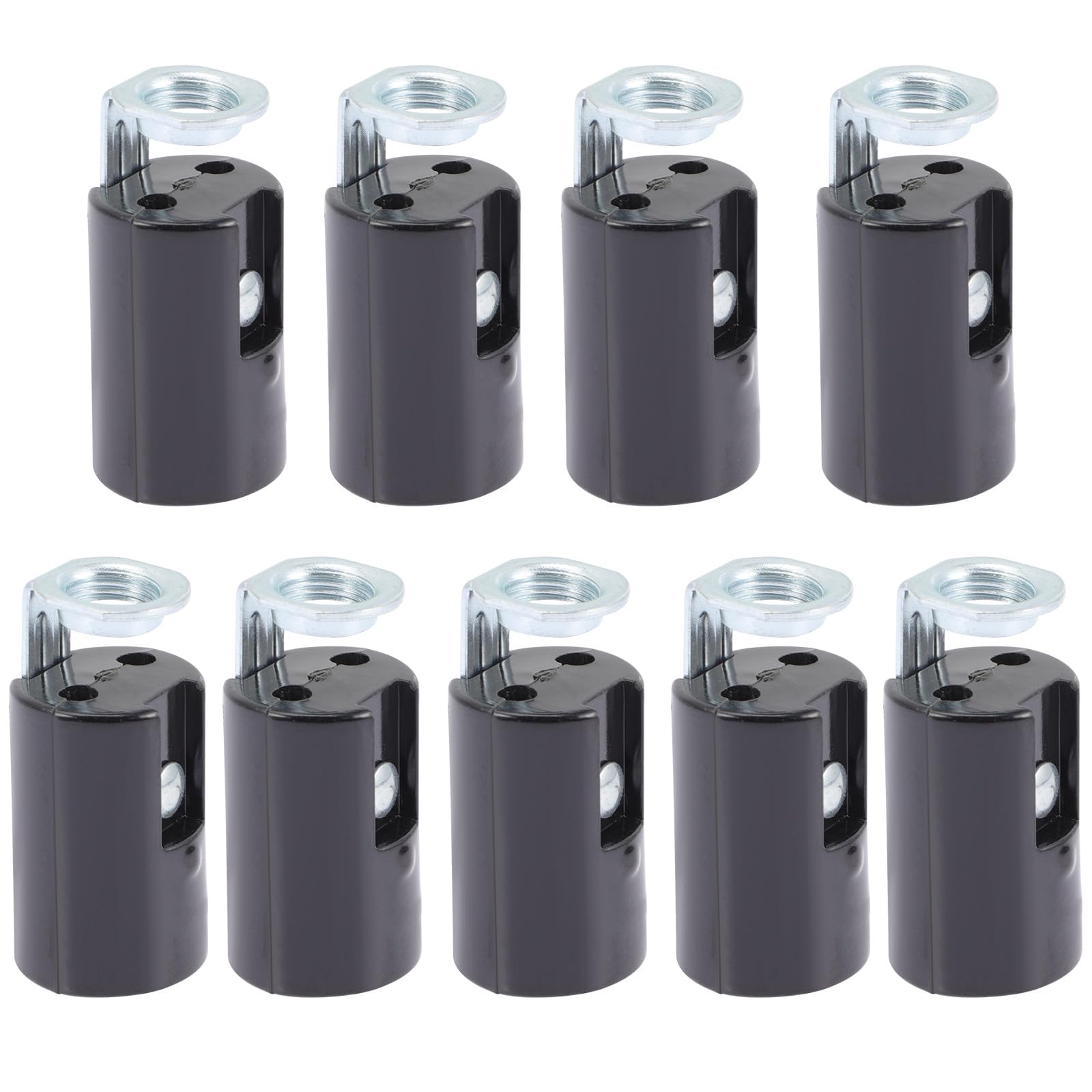 Operitacx 45 Pièces Douilles de Lampe Support pour Lustre Appliques et Projets Diy et Durables pour Cuisine Chambre Salle à Manger et Bar