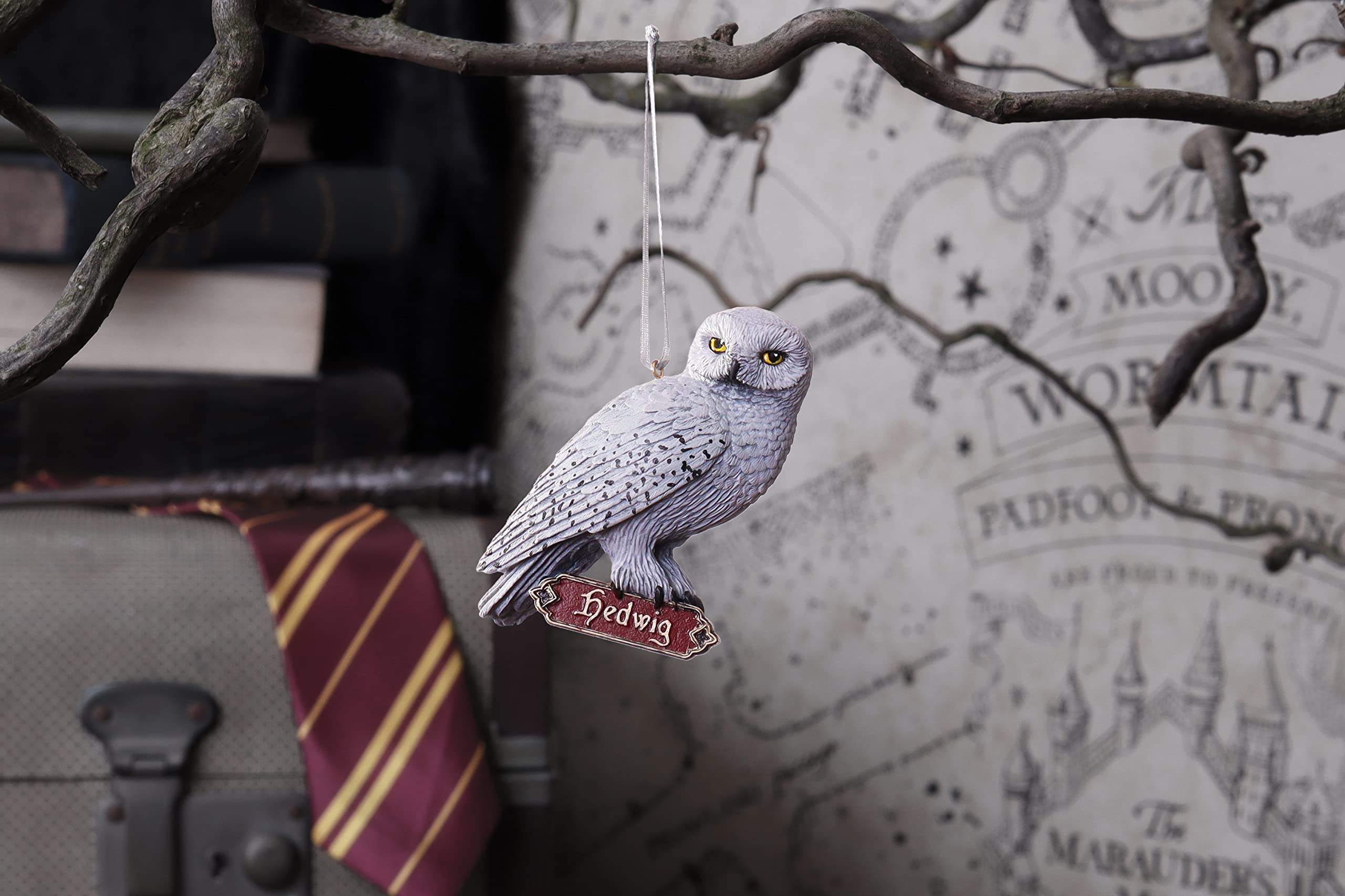 Amazon.com: Nemesis Now Harry Potter Hedwig Hanging Ornament