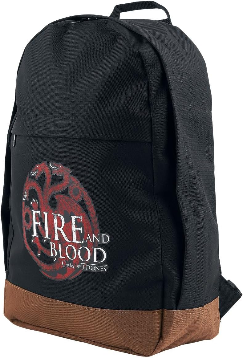 ABYstyle - Game of Thrones - Rucksack - Targaryen - Schwarz (45x31x19 cm)