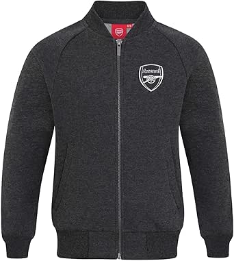 Veste De Survêtement Officielle Fulham FC – Style Rétro Noir – Homme
