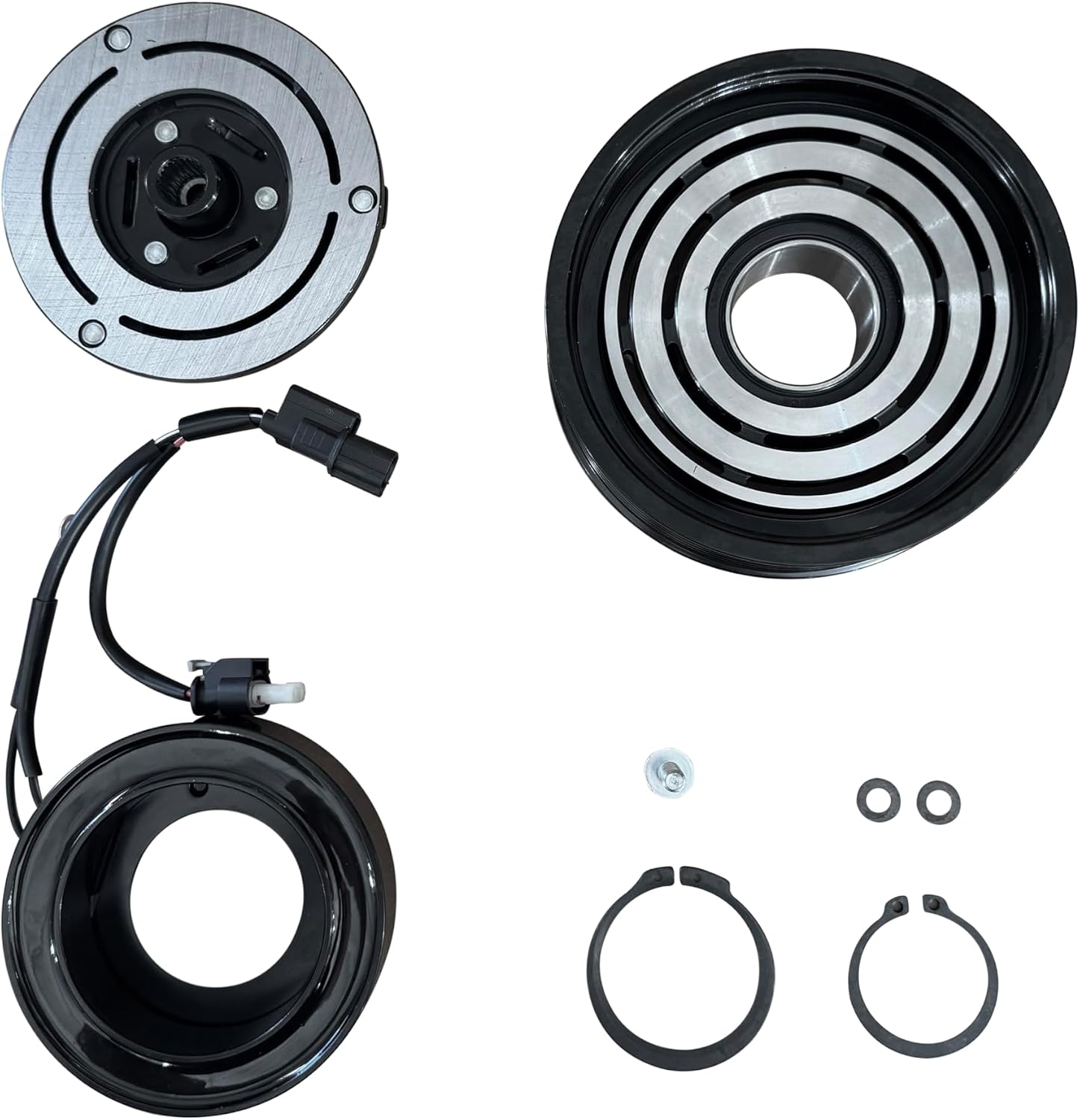 RYC New Automotive Air Conditioning Compressor Clutch AGH368-CL (Fits Honda Pilot 3.5L 2023, 2024, 2025; Fits Acura MDX 3.0L, 3.5L 2022, 2023, 2024, 2025)