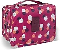 Vista 18 de Bolsa de aseo de gran capacidad con gancho para colgar, bolsa de viaje impermeable para cosméticos para hombres y mujeres, bolsa de almacenamiento