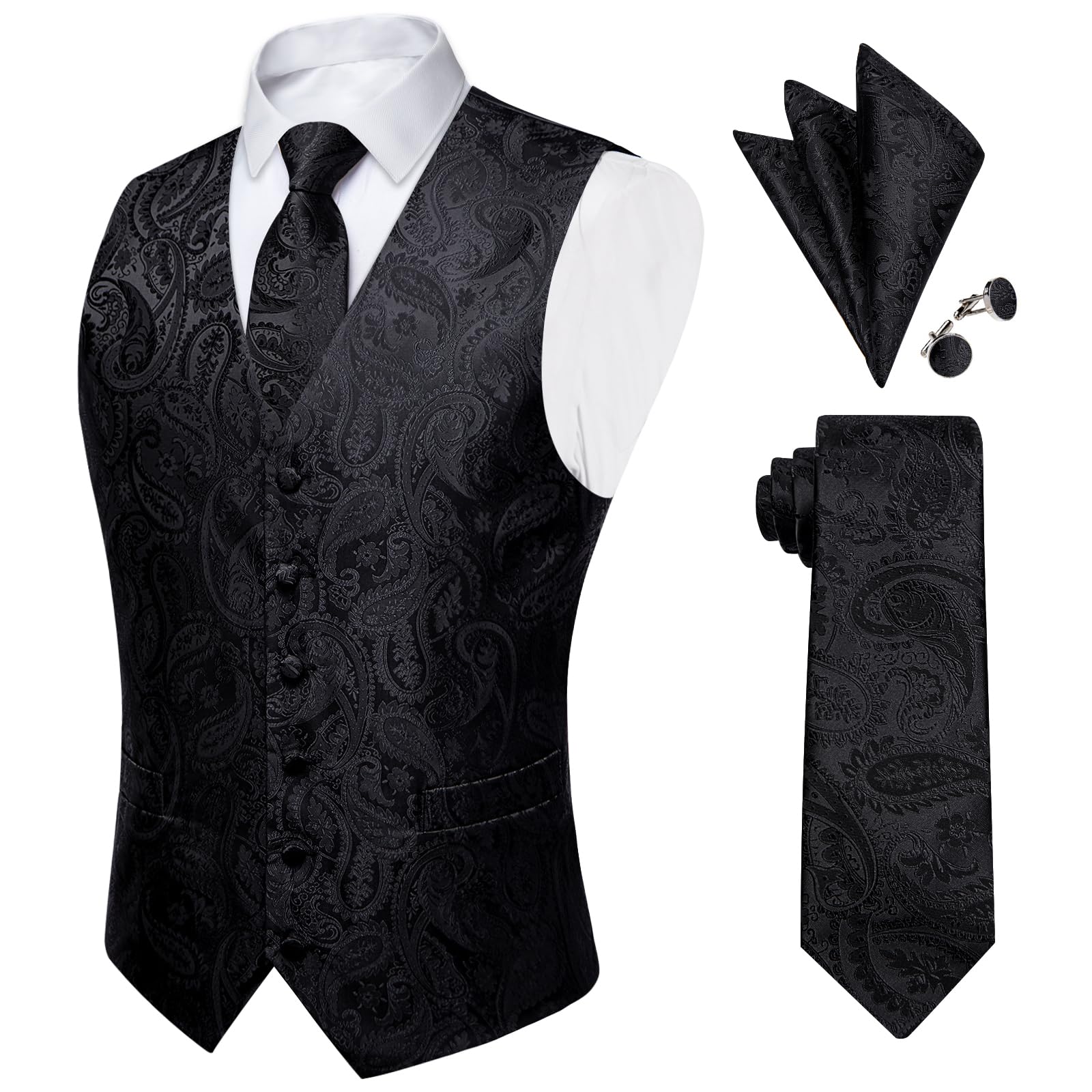 DiBanGu Polyster Vest for men