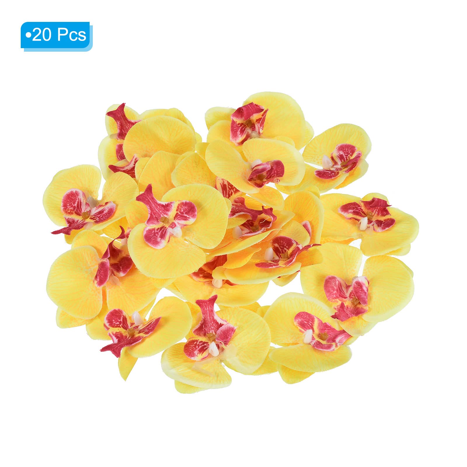 PATIKIL 2.8" Artificial Orchid Flower Heads - Image 3