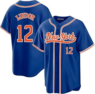 Custom Mens/Women/Youth New York Baseball Stitched T-Shirt for Sports Fan