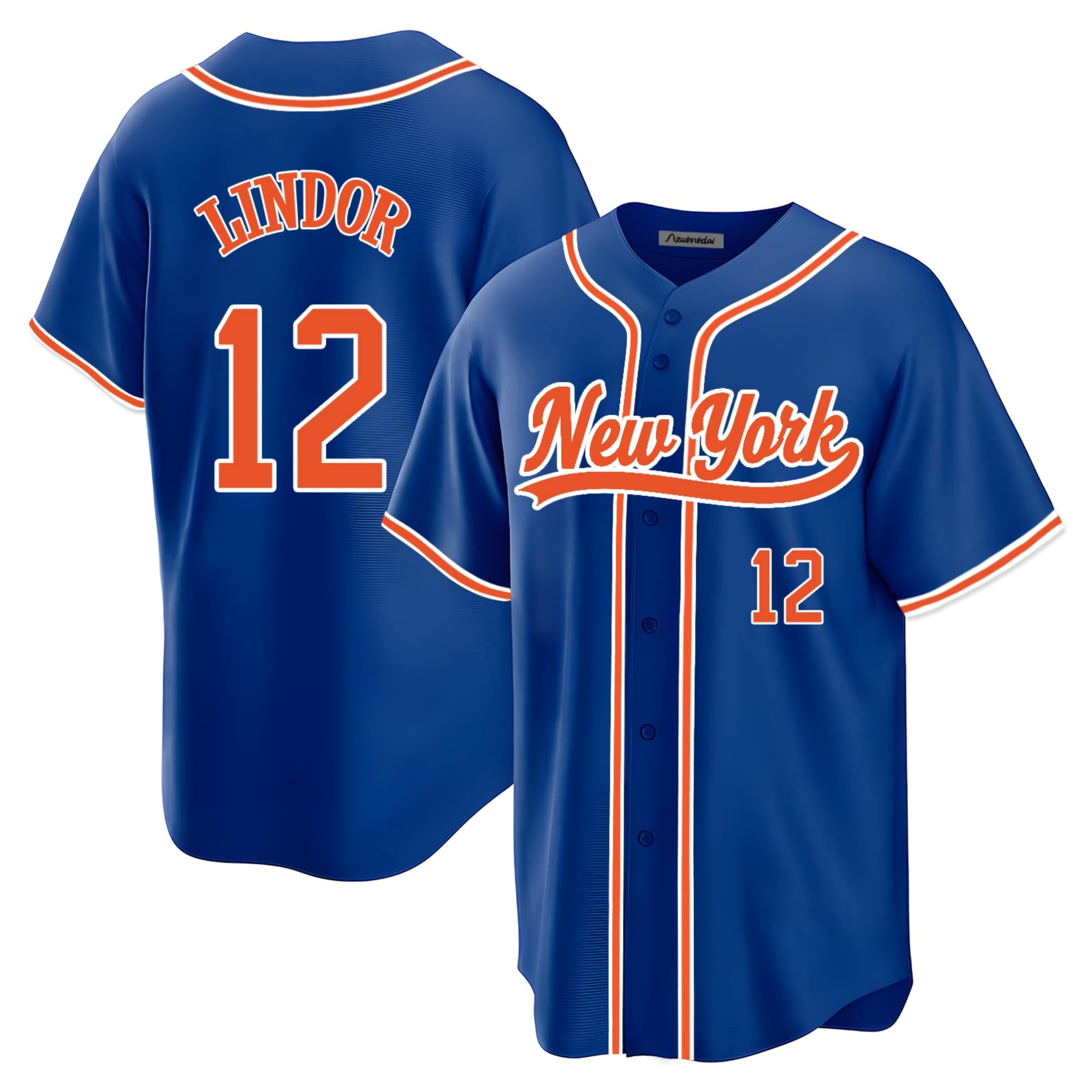 Custom Mens/Women/Youth New York Baseball Stitched T-Shirt for Sports Fan