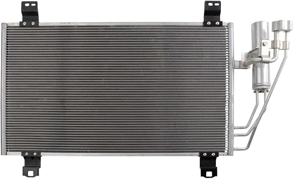 A/C Condenser Assembly with Drier for Yaris iA 2017-2018 23.03in Core Length