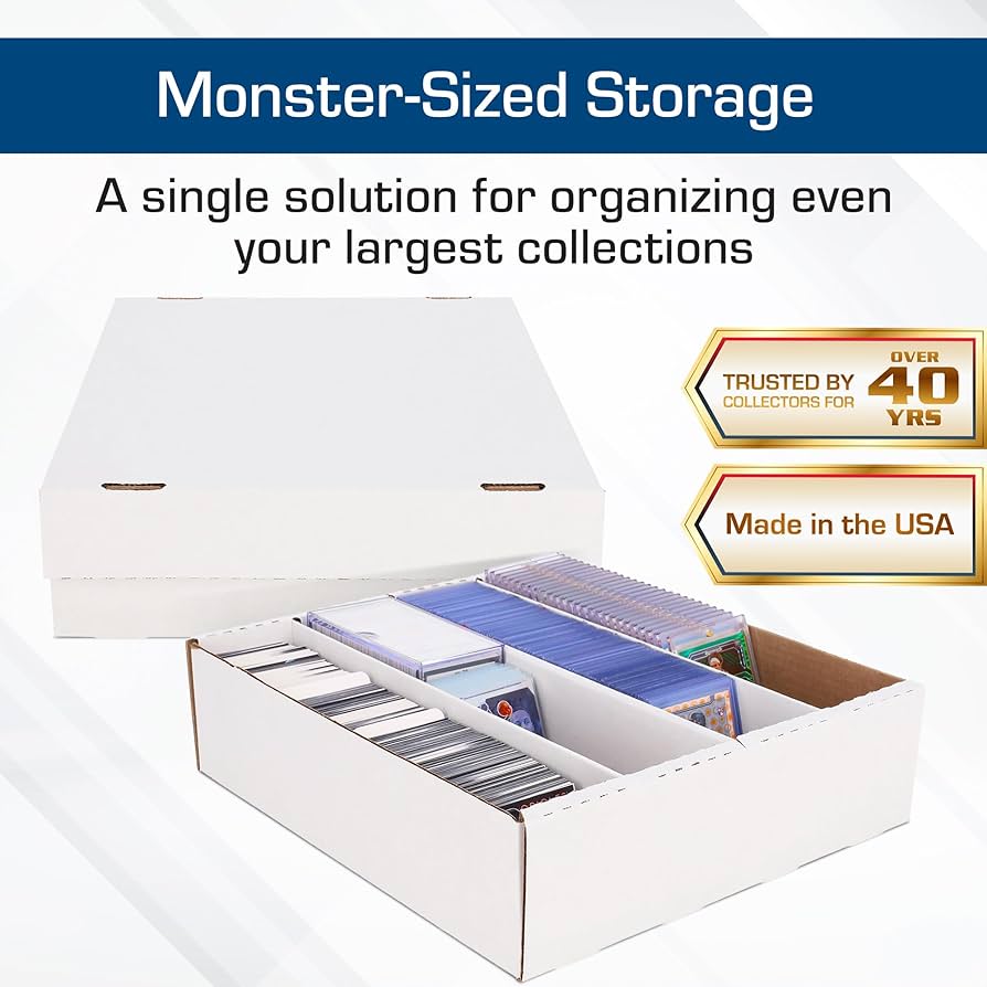 Amazon.com: BCW Monster Box - 2ct Trading Card Storage Box | Holds