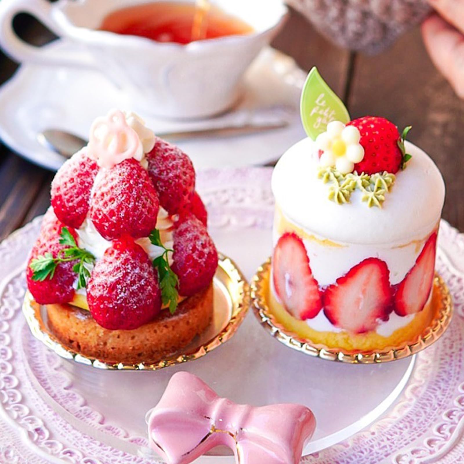 Silicone Flower Molds Cavity Square Pillow Silicone Cake Mold