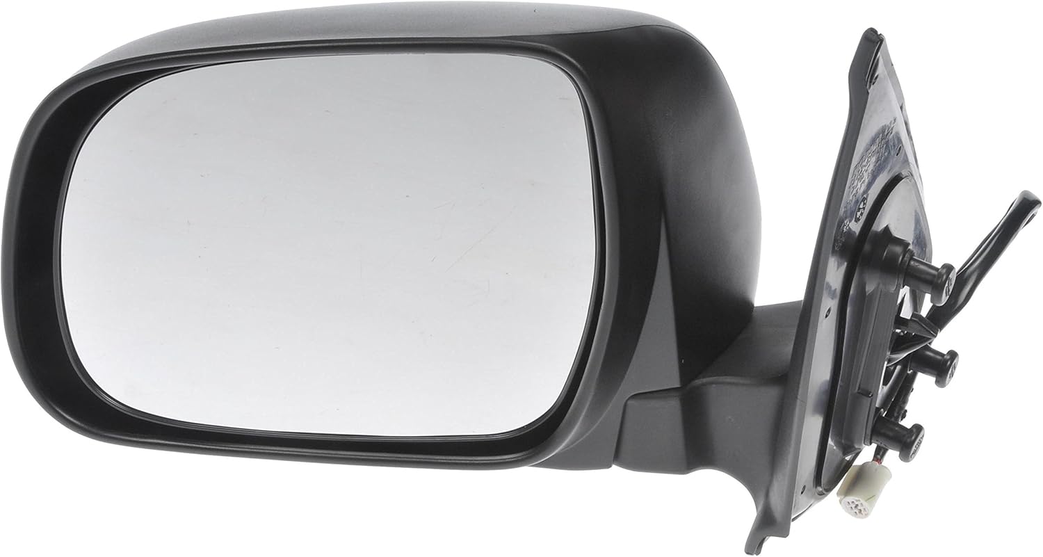 Dorman 955-2318 Driver Side Power Door Mirror - Folding Compatible with Select Toyota Models, Black