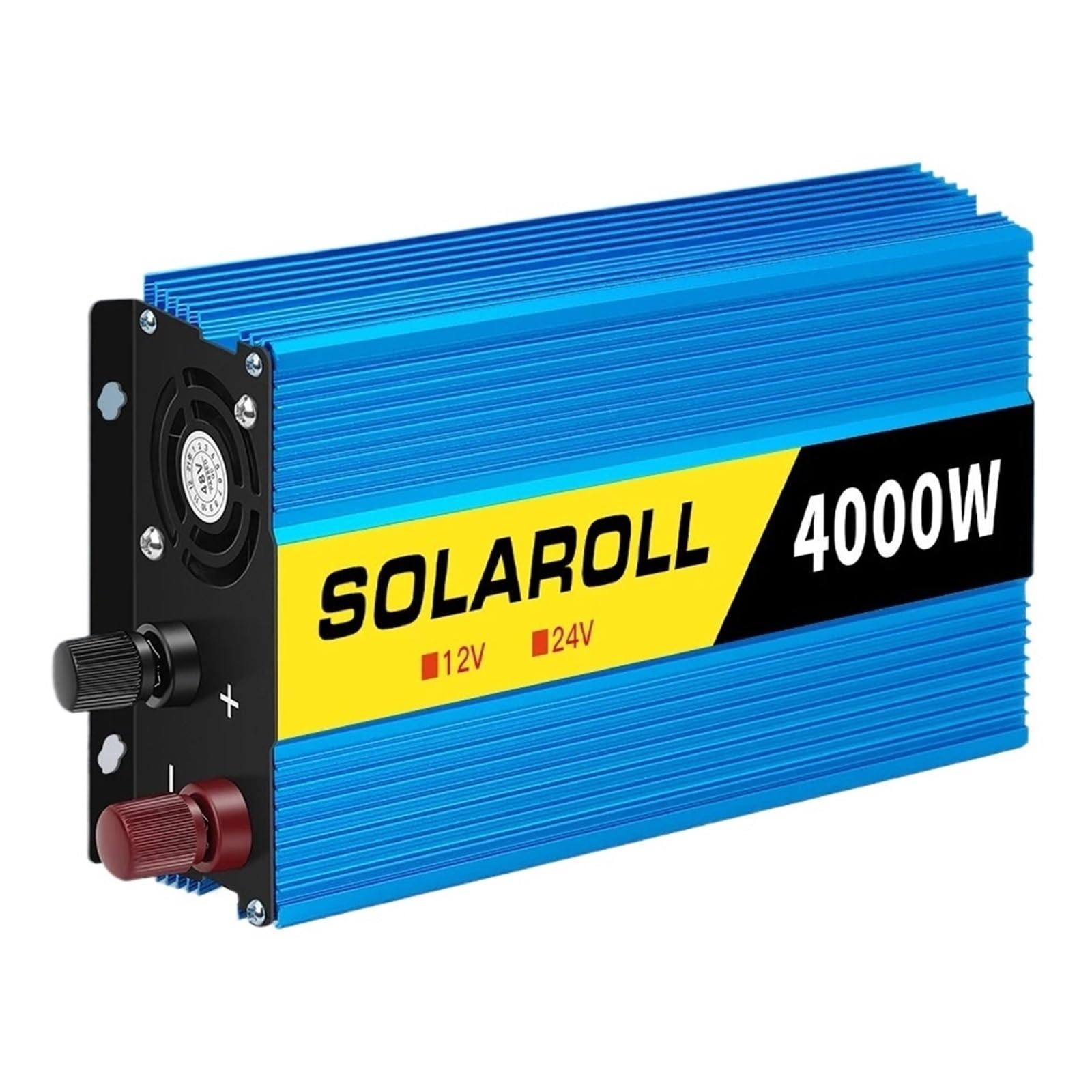 4000W DC 12V/24V A AC Adaptador Inversor De Onda Corrección Energía Portátil For Automóvil Piezas Universales Seguro Fiable Uso Polivalente(12V50HZ)