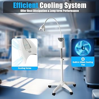 ホワイトニングマシン Amazon.com: Mobile Teeth Whitening Lamp 36W Floor Stand