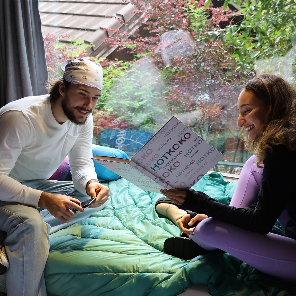 Camping Blanket, Puffy Polar Fleece Blanket Lightweight Warm Outdoor Blanket for Camping,Traveling, Stadium, Hiking, Picnics - Image 7