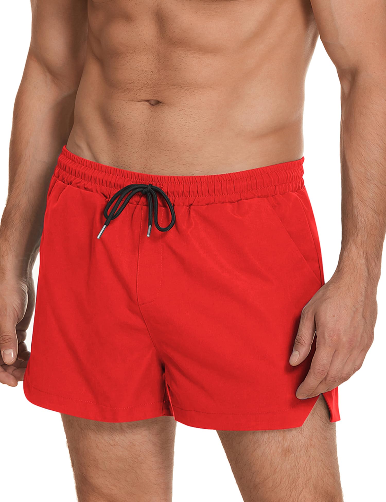 COOFANDY Men's Quick Dry Swim Trunks Board Shorts Lightweight Swimsuit Bathing Suit Swimwear with Pockets