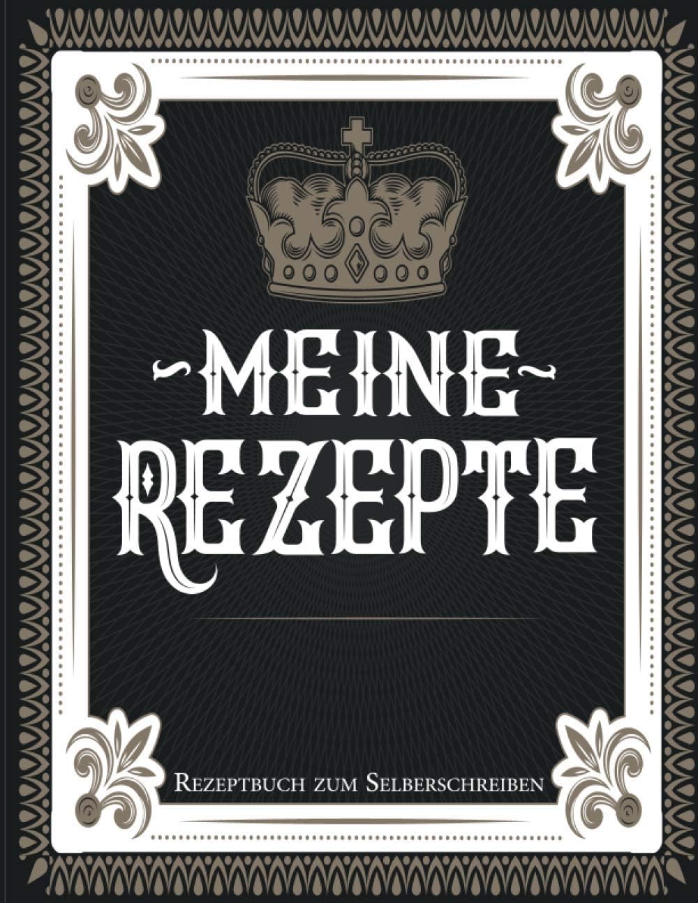 Rezeptbuch zum Selberschreiben: Blanko Kochbuch für 100 Rezepte ca. A4 (kochbuch selbst schreiben 2021)