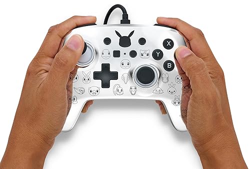 Miniatura 9 de PowerA Enhanced Wired Controller for Nintendo Switch - Pikachu Black & Silver