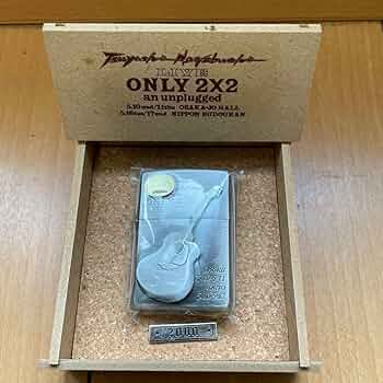長渕剛　LIVE ONLY 2×2　限定　ジッポ　ライター 長渕剛 ONLY 2×2 ZIPPOライター シリアルナンバー入り 箱付 未