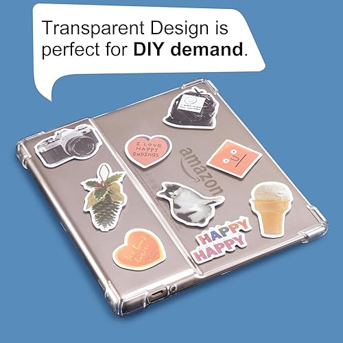 Miniatura 7 de CoBak Funda transparente para Kindle Oasis de 7 pulgadas, 10 generación 2019 lanzada y 9 generación 2017, protección de bolsa de aire de esquina,
