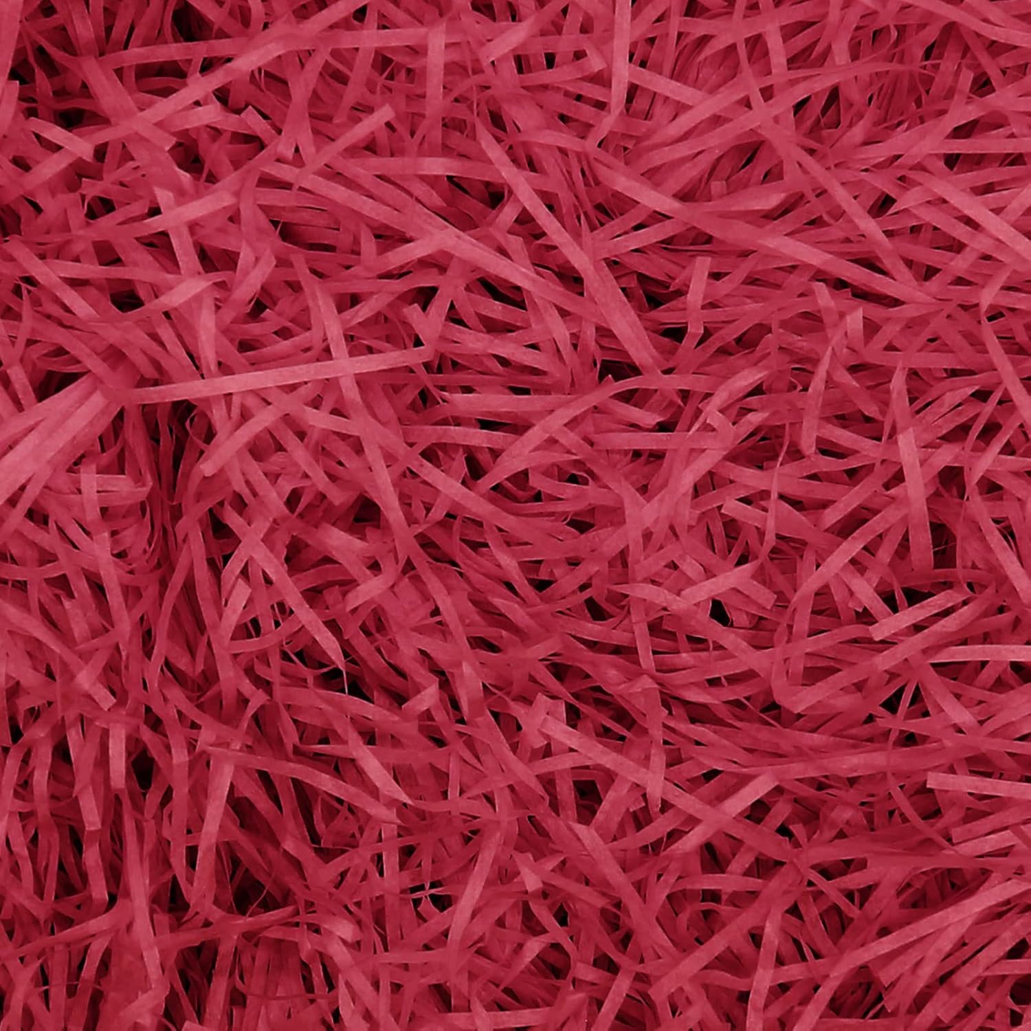 500g Shredded Tissue Paper, Raffia Shredded Paper for Gift Boxes Hampers Packaging,Tissue paper Ideal Hamper Stuffing Filling Suitable for All Occasions (Red)