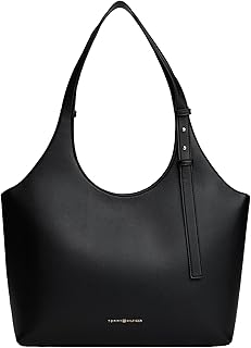 Tommy Hilfiger Women's Logo Large Tote Bag With Adjustable Strap