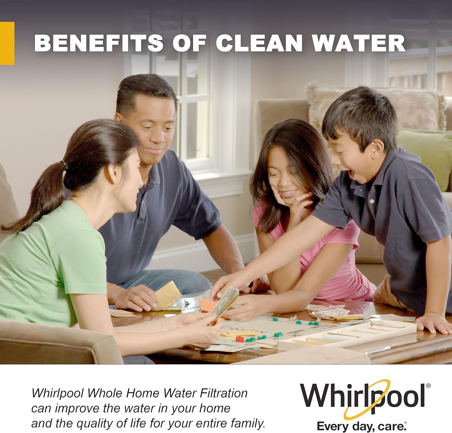 Whirlpool Whole House WHKF-WHPL, confezione completa di 24 filtri, certificazione NSF, filtrazione da 30 micron, riduce sedimenti, sabbia, suolo, limo e ruggine, per alloggiamenti standard