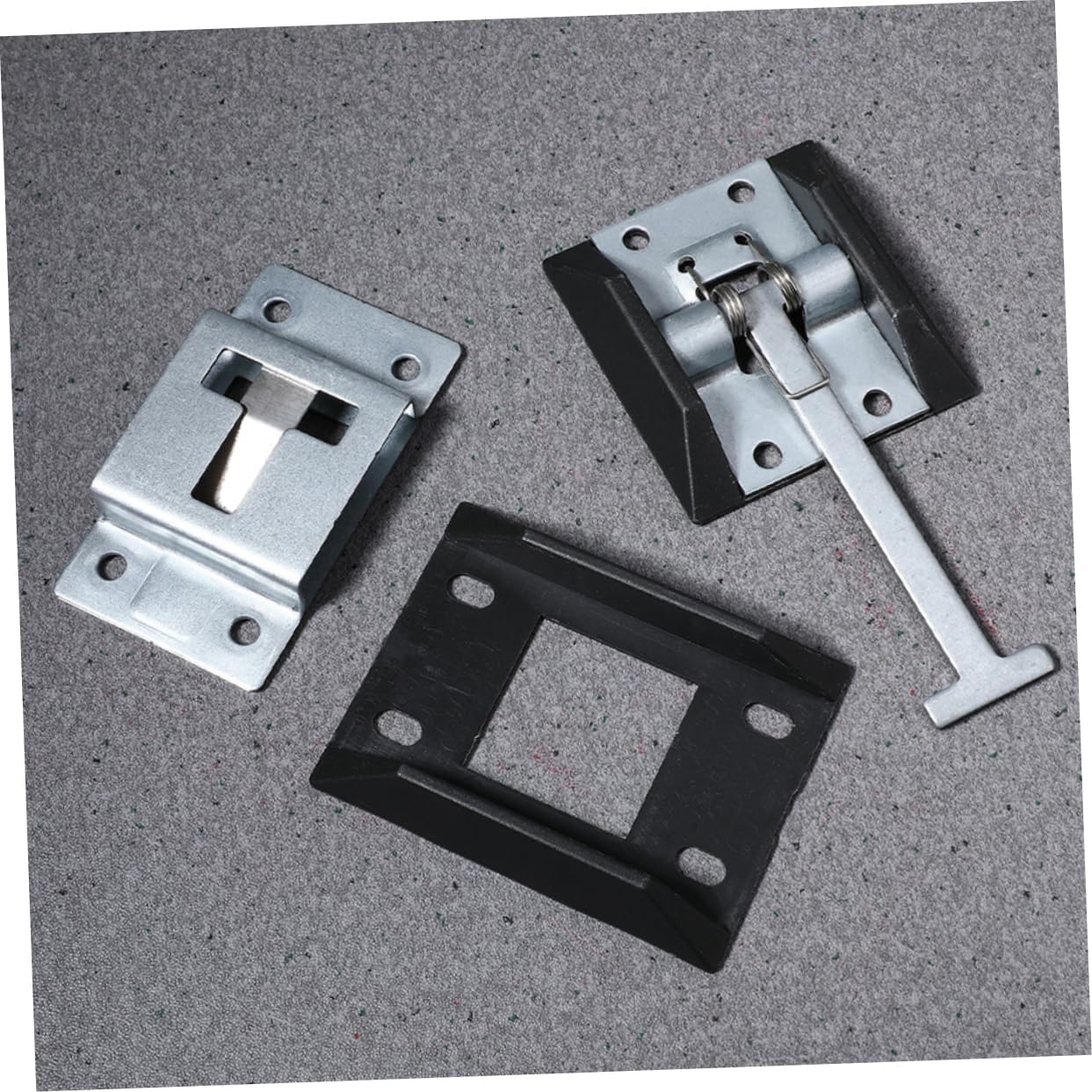 4sets Trailer Door Latch Kit Cargo Trailer Door Holders for Rvs Trucks and Containers Quick Installation Protective Coating for Enhanced Security