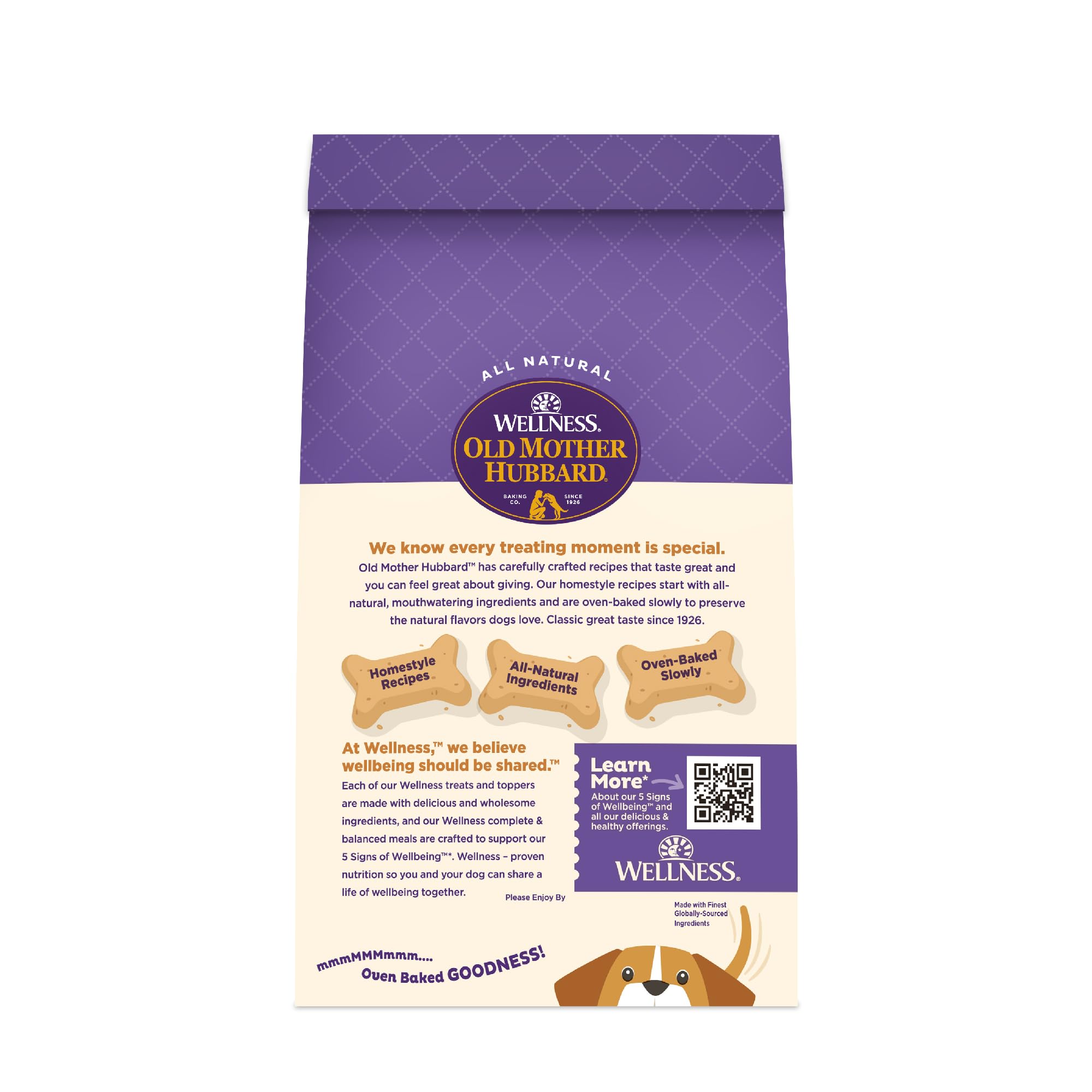 Old Mother Hubbard Classic Crunchy Natural Dog Treats, P-Nuttier Small Biscuits, 20-Ounce Bag by