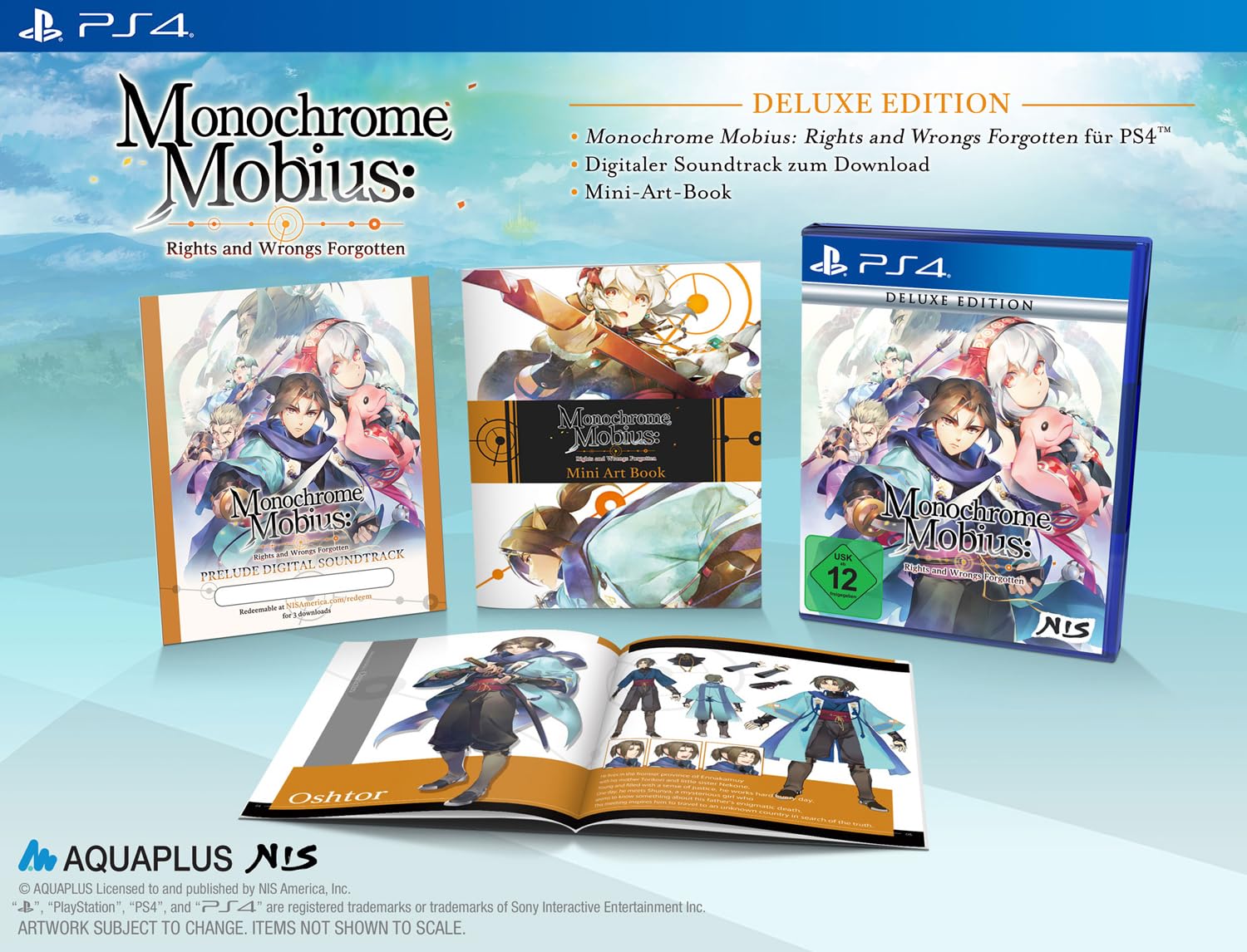 NIS America Monochrome Mobius: Rights and Wrongs Forgotten - Edición Deluxe (Playstation 4)