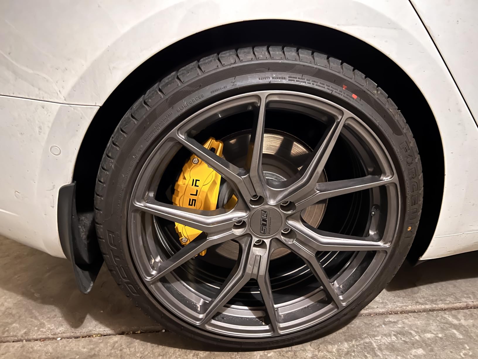 Caliper Covers Set of 4 Compatible with Tes la Model 3