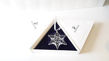スワロフスキー クリスマスオーナメント 2000 SWAROVSKI スワロフスキー 2000年 限定 スノーフレーク