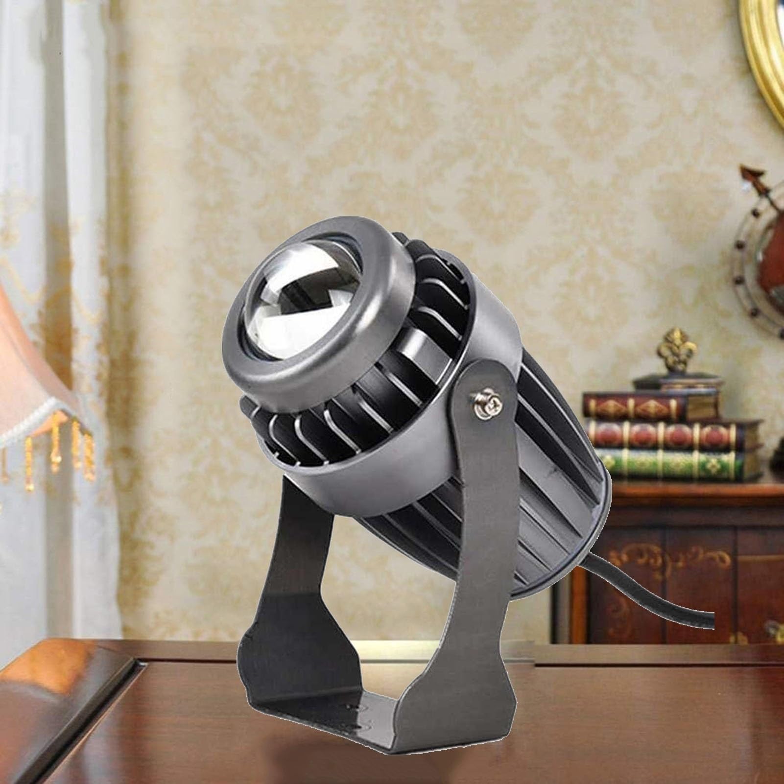 YUANCHUTOP Led Spot Lights - Spotlight Led Beam Light, 10W Outdoor Wall Lamp Landscape Lighting, IP67 Waterproof LED Spotlight Narrow Beam Spotlight, for Garden, Courtyard, Landscape Lighting(Yellow)